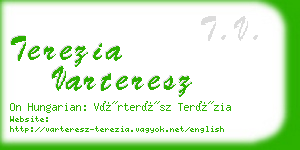 terezia varteresz business card
